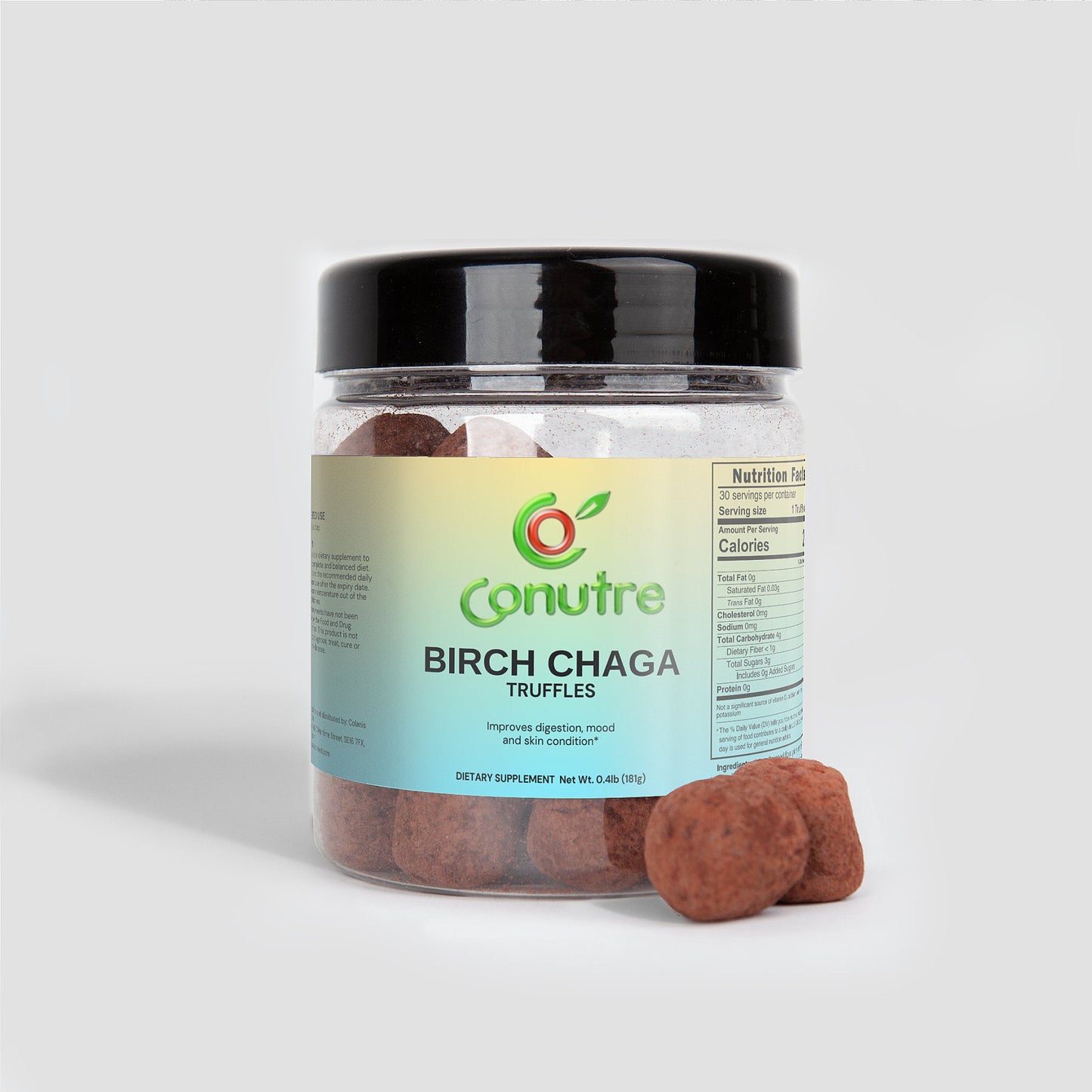 Trufas de abedul y chaga