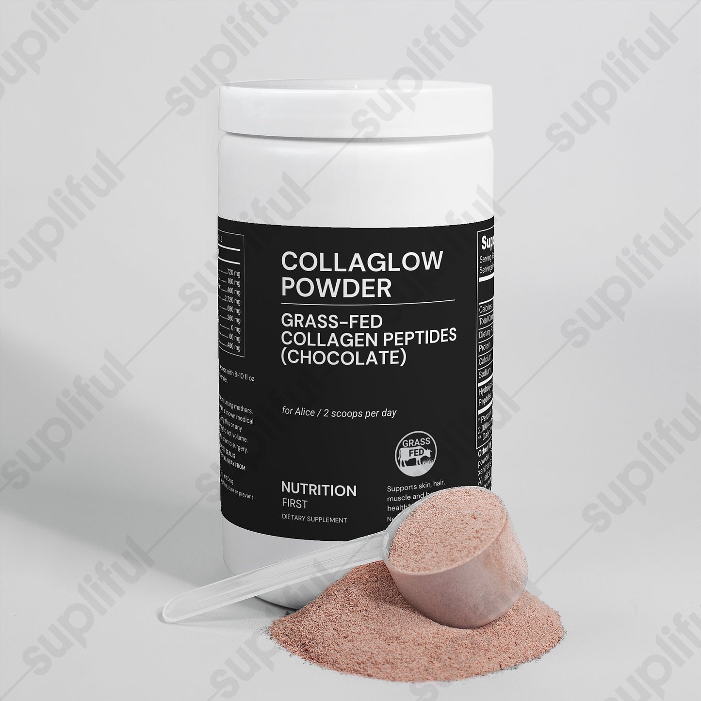 Grass-Fed Collagen Peptides Powder (Chocolate)