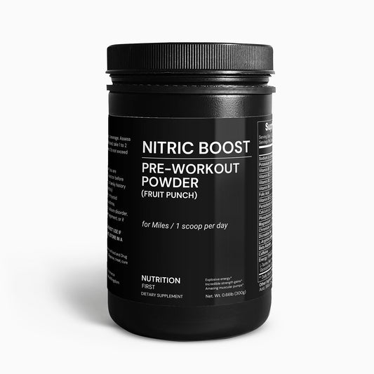 Nitric Shock Pre-Workout Powder (Fruit Punch)