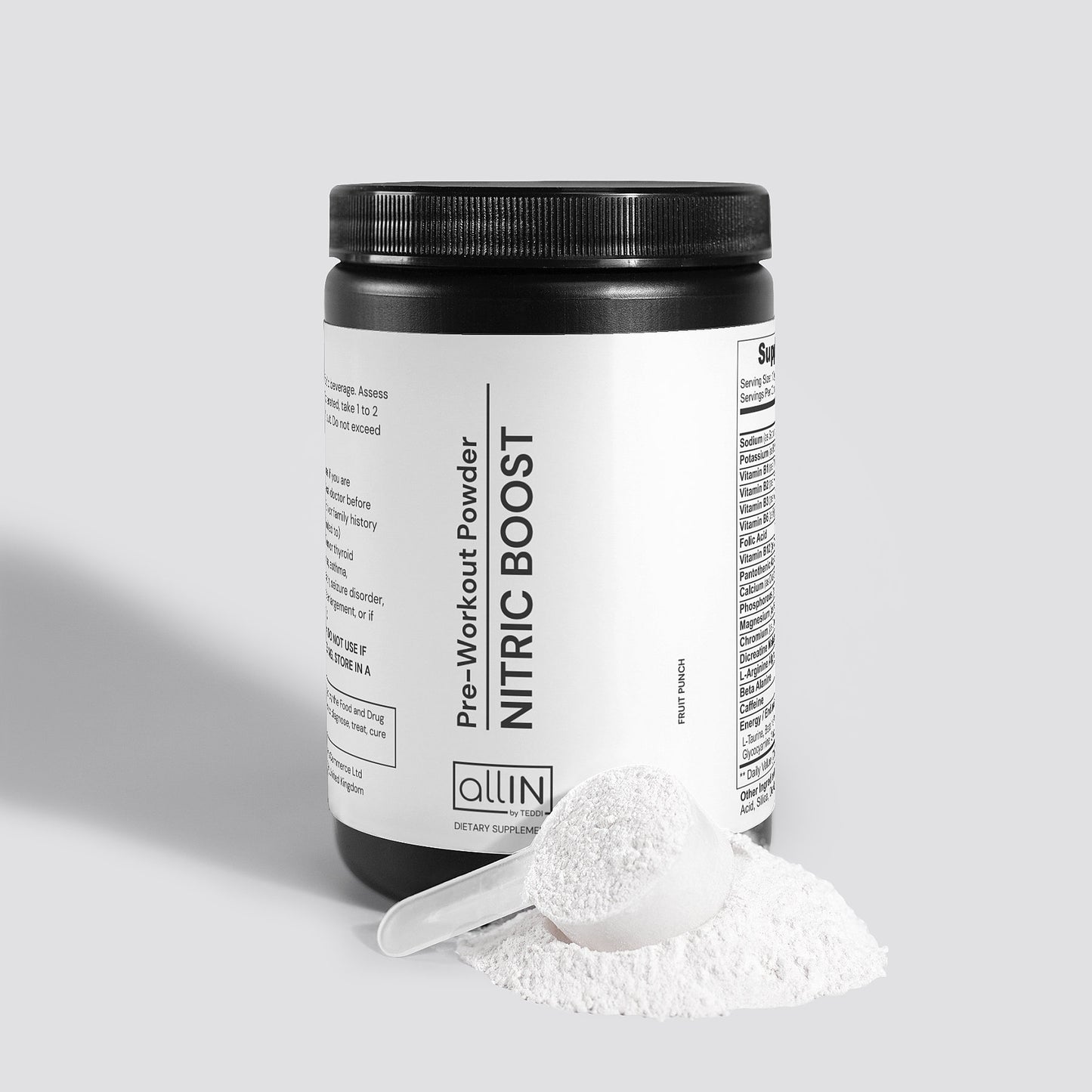 Nitric Shock Pre-Workout Powder (Fruit Punch)