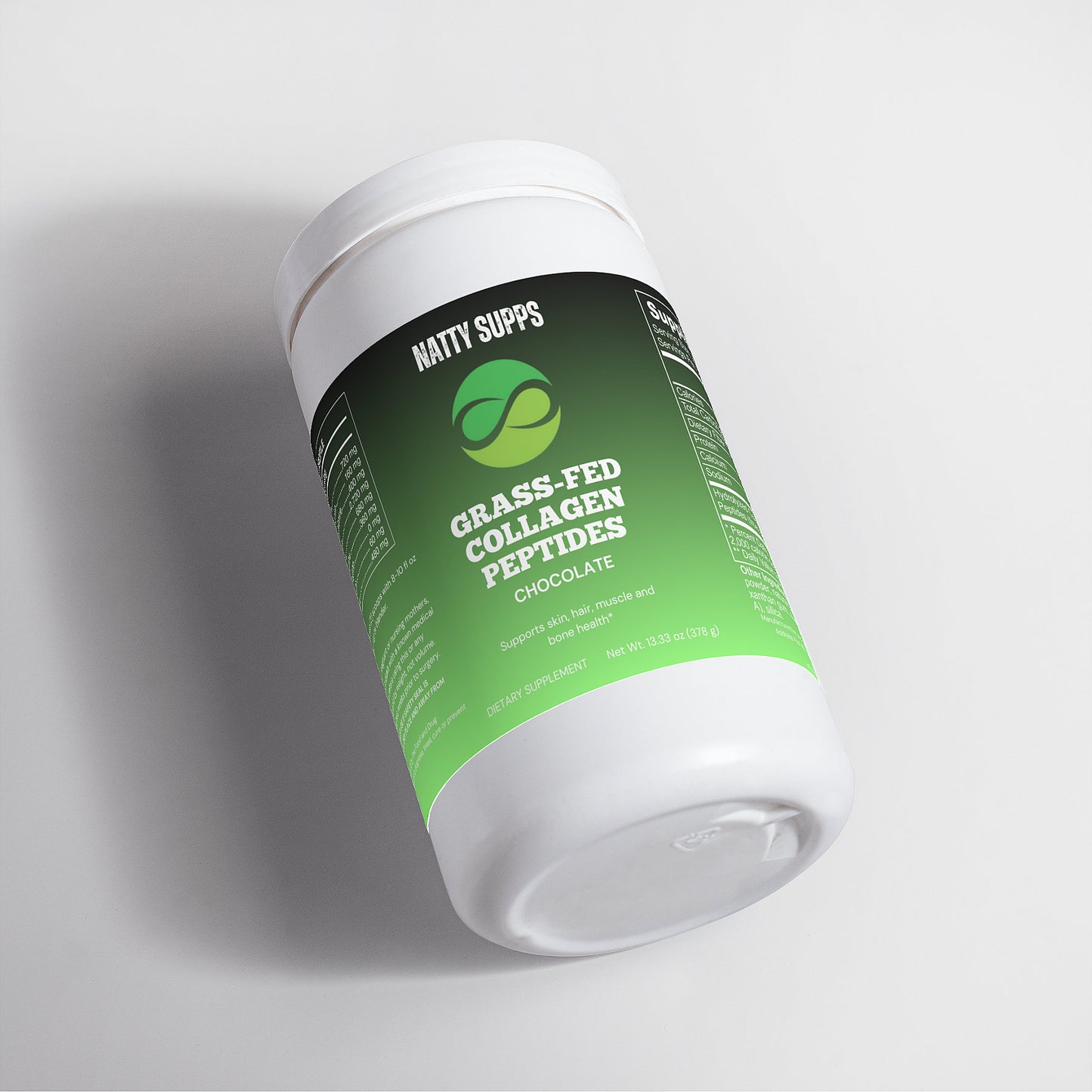 Grass-Fed Collagen Peptides Powder (Chocolate)