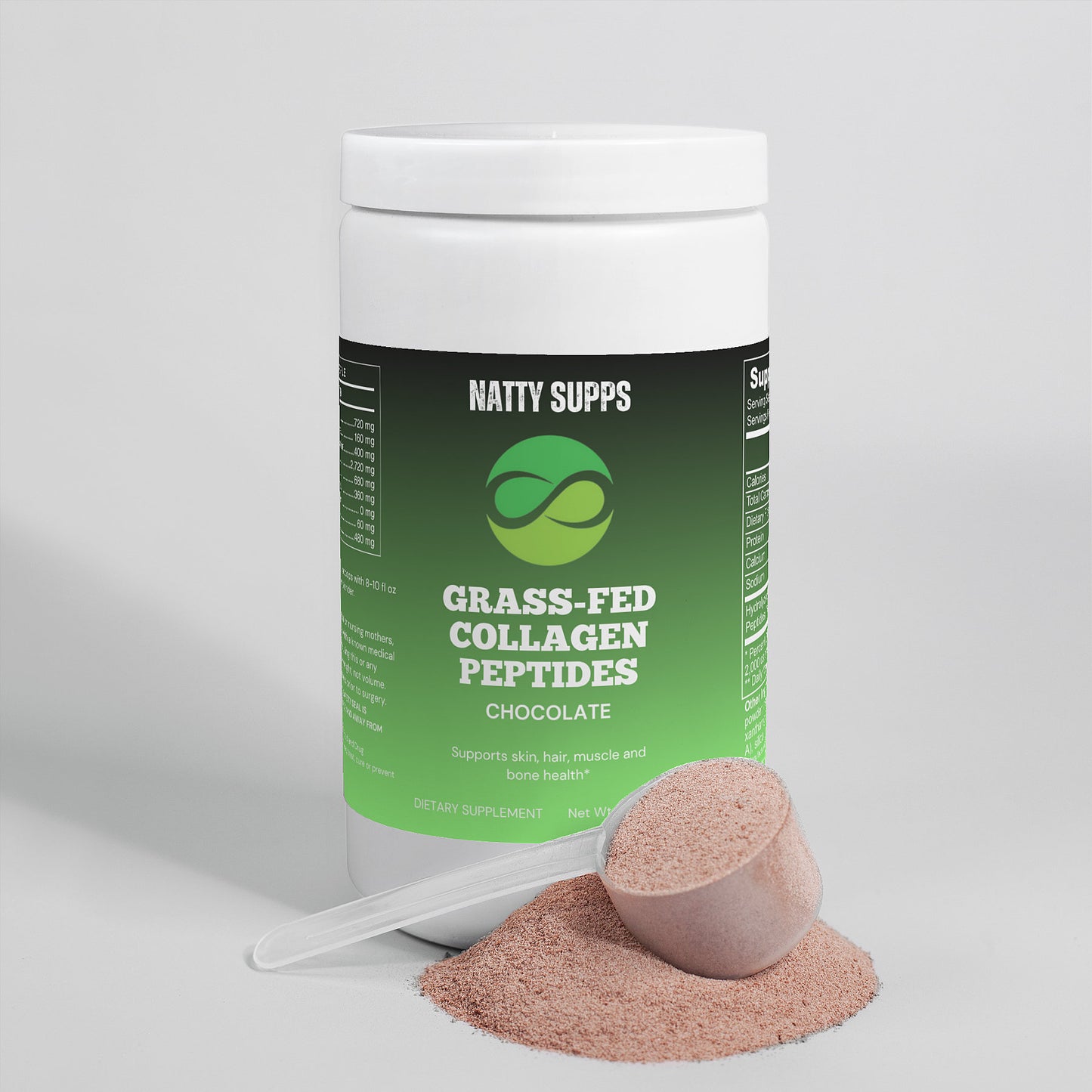 Grass-Fed Collagen Peptides Powder (Chocolate)