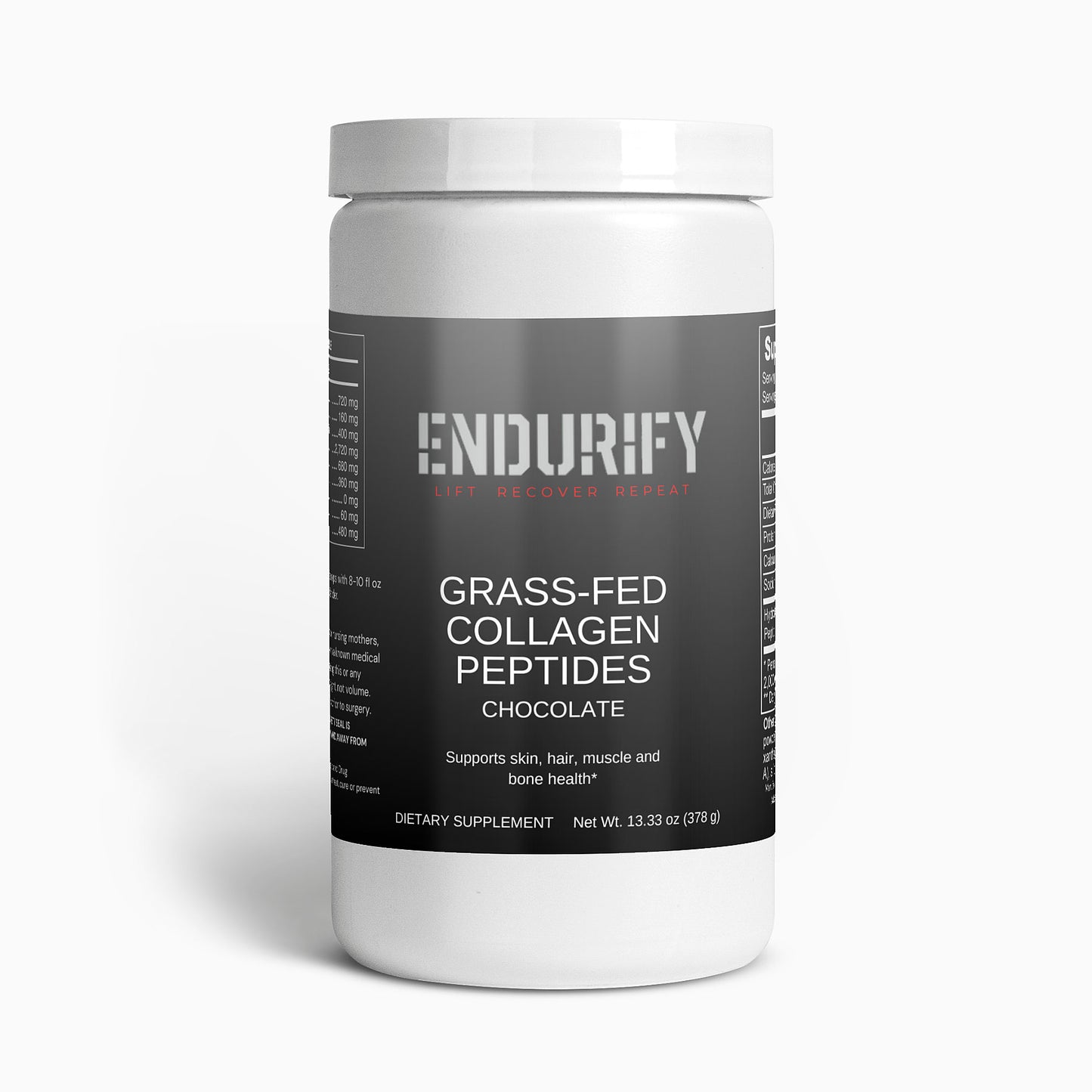 Grass-Fed Collagen Peptides Powder (Chocolate)