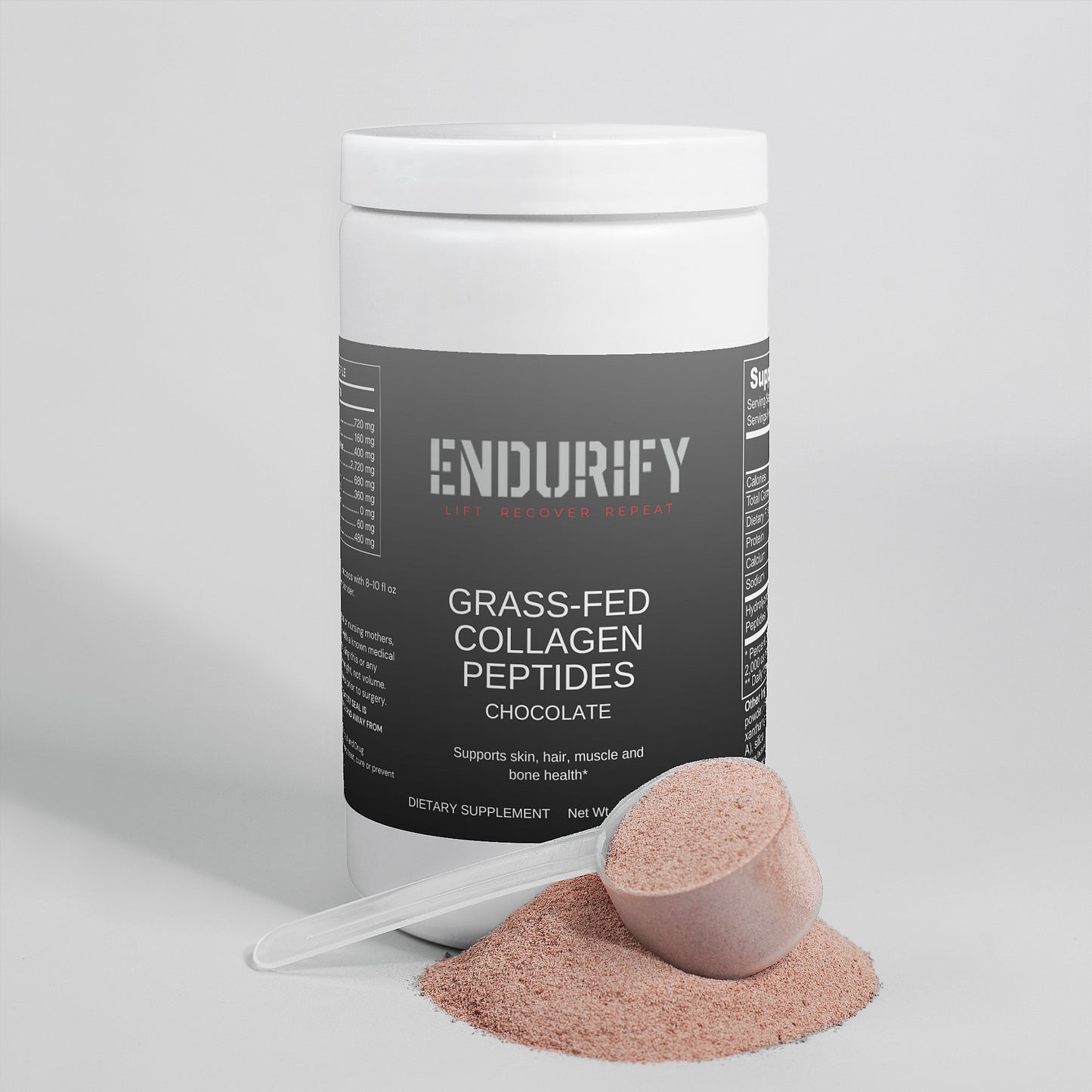 Grass-Fed Collagen Peptides Powder (Chocolate)