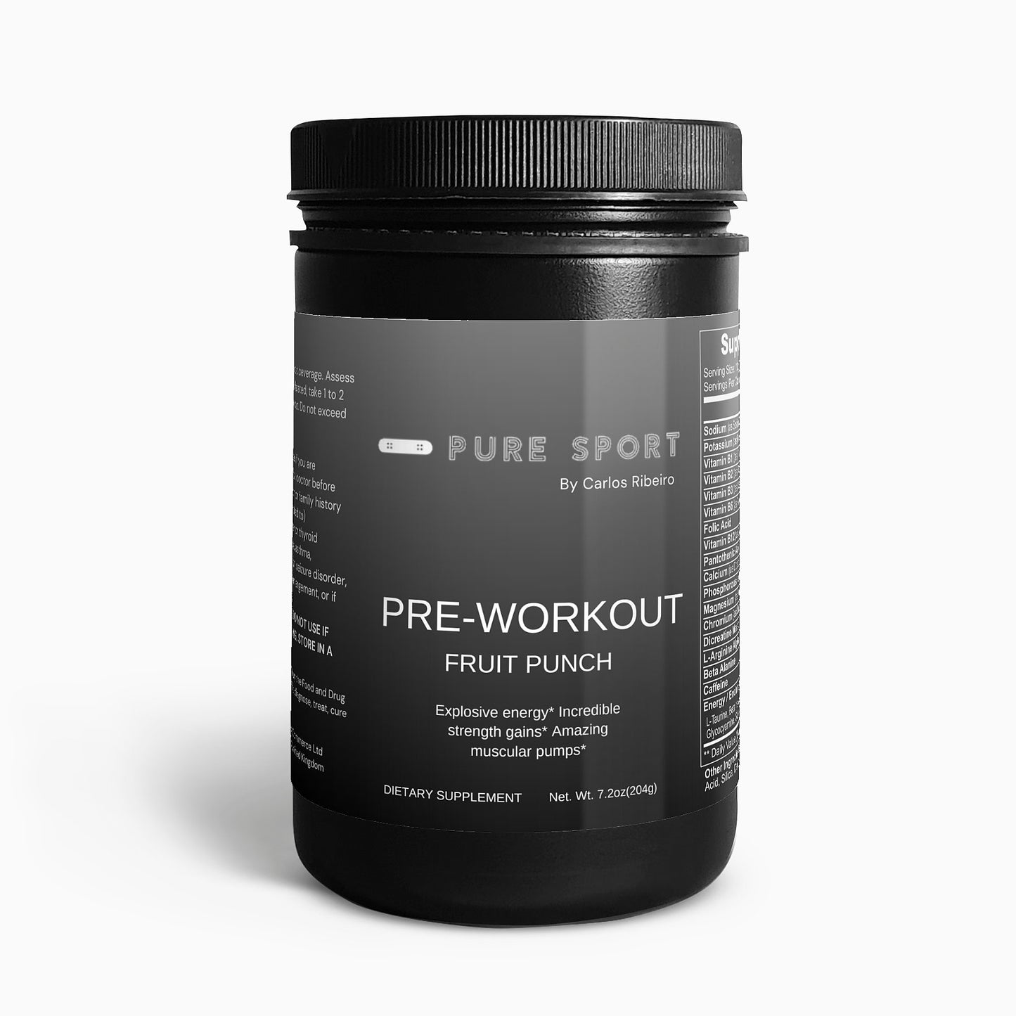 Pre-Workout Powder (Fruit Punch)