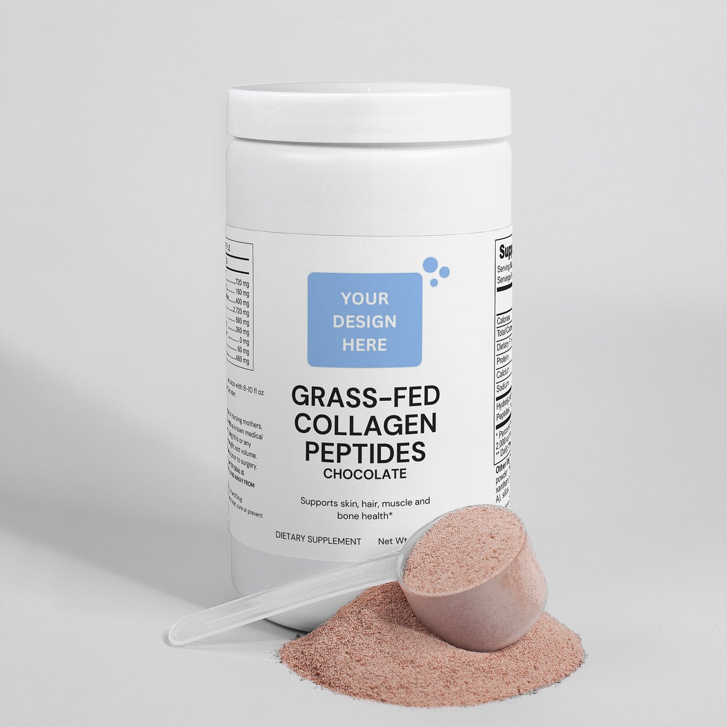 Grass-Fed Collagen Peptides Powder (Chocolate)