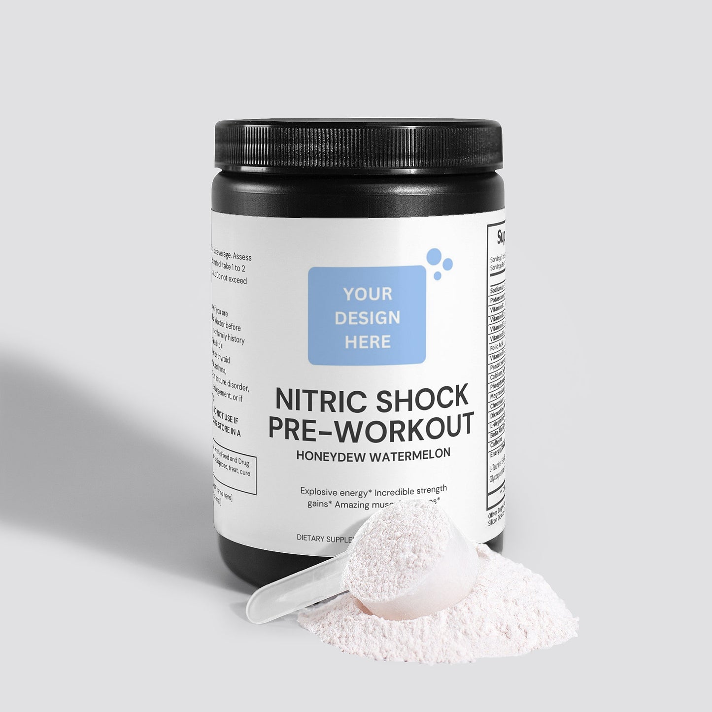 Nitric Shock Pre-Workout (Honeydew Watermelon)