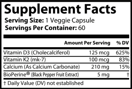 Vitamin D3 2,000 IU